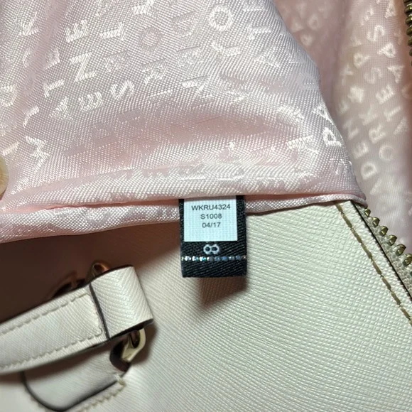 Kate Spade Satchel Blush Pink Safiano Leather w Detachable Strap 11”Lx8”Hx6”W - Picture 14 of 17